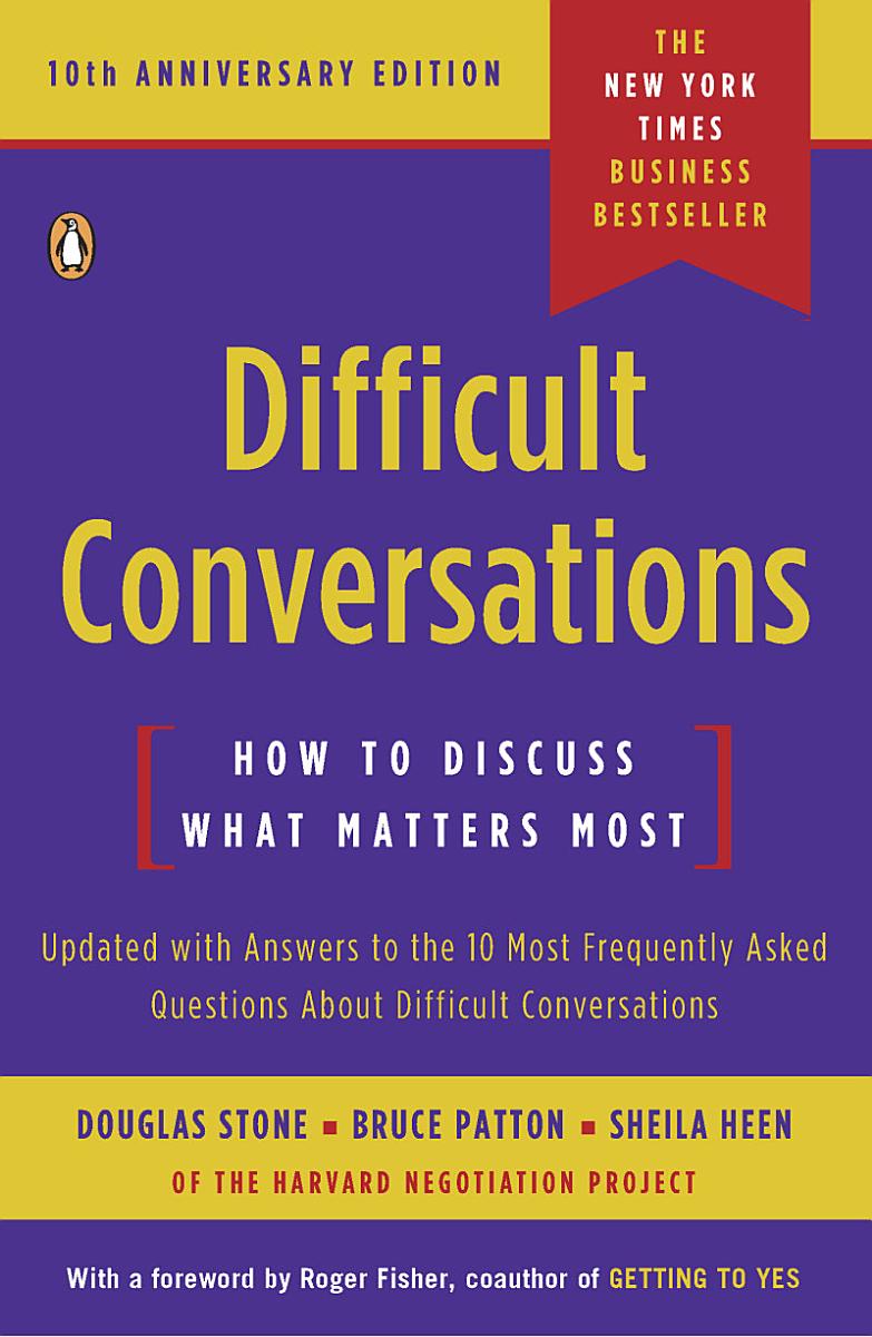 Buchcover: Difficult Conversations