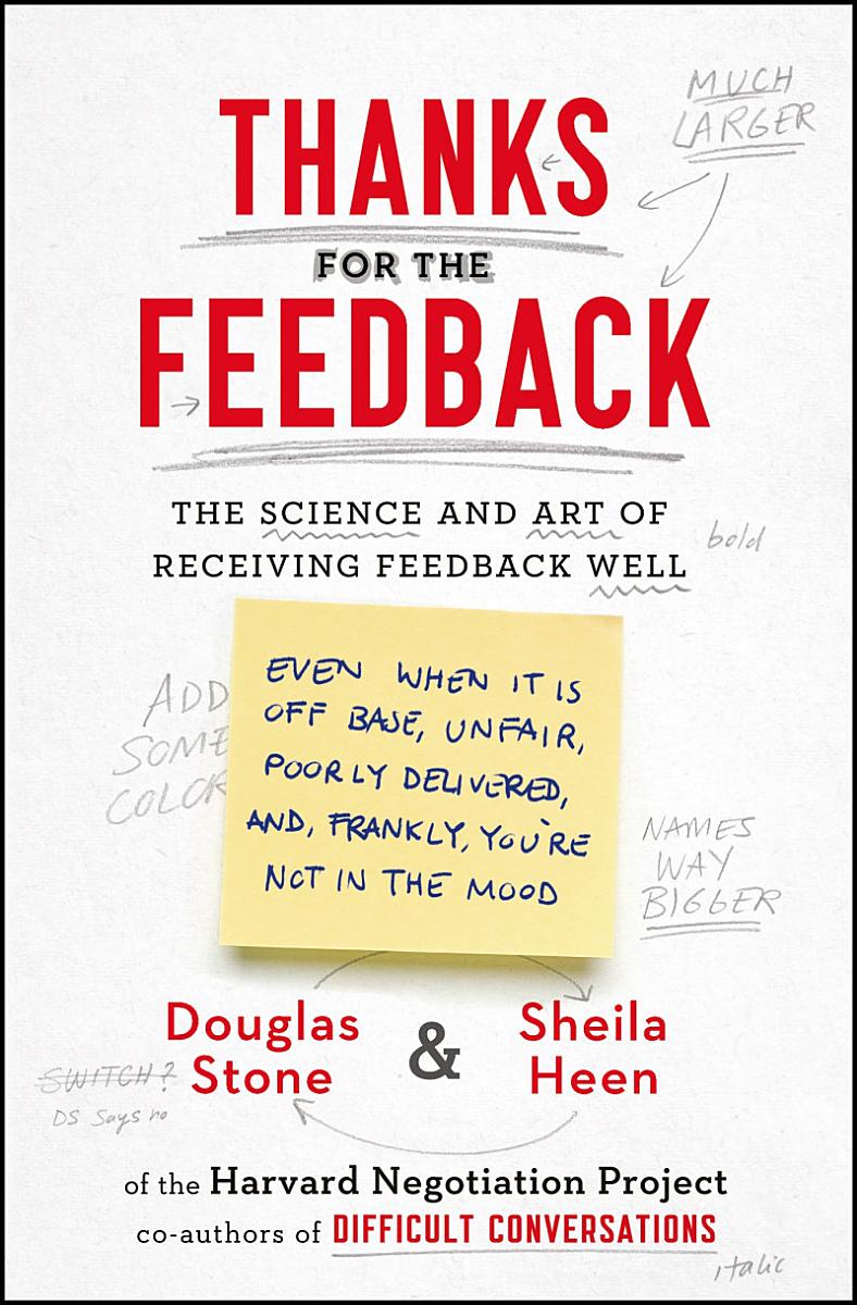 Buchcover: Thanks for the Feedback