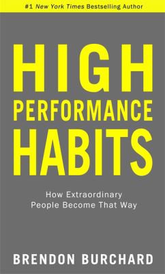 Buchcover: High Performance Habits