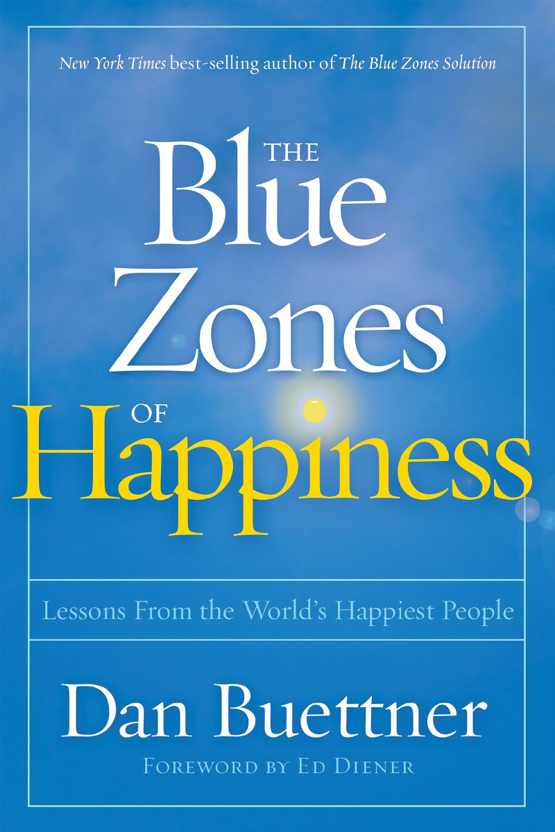 Buchcover: The Blue Zones of Happiness